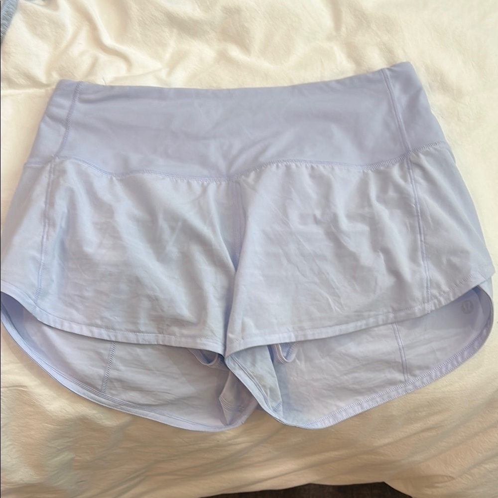 LuluLemon Speed Up High Rise Lined Shorts 2.5”